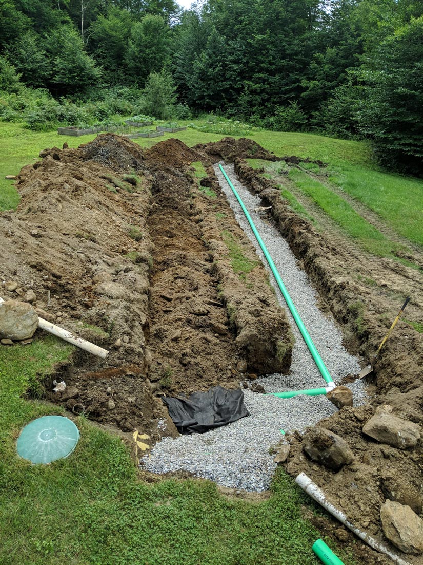 Leech Field Being Built